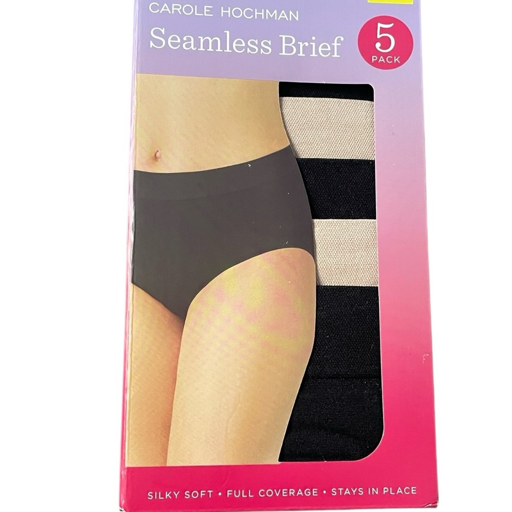 Midnight by Carole Hochman Seamless Brief 5-Pack
